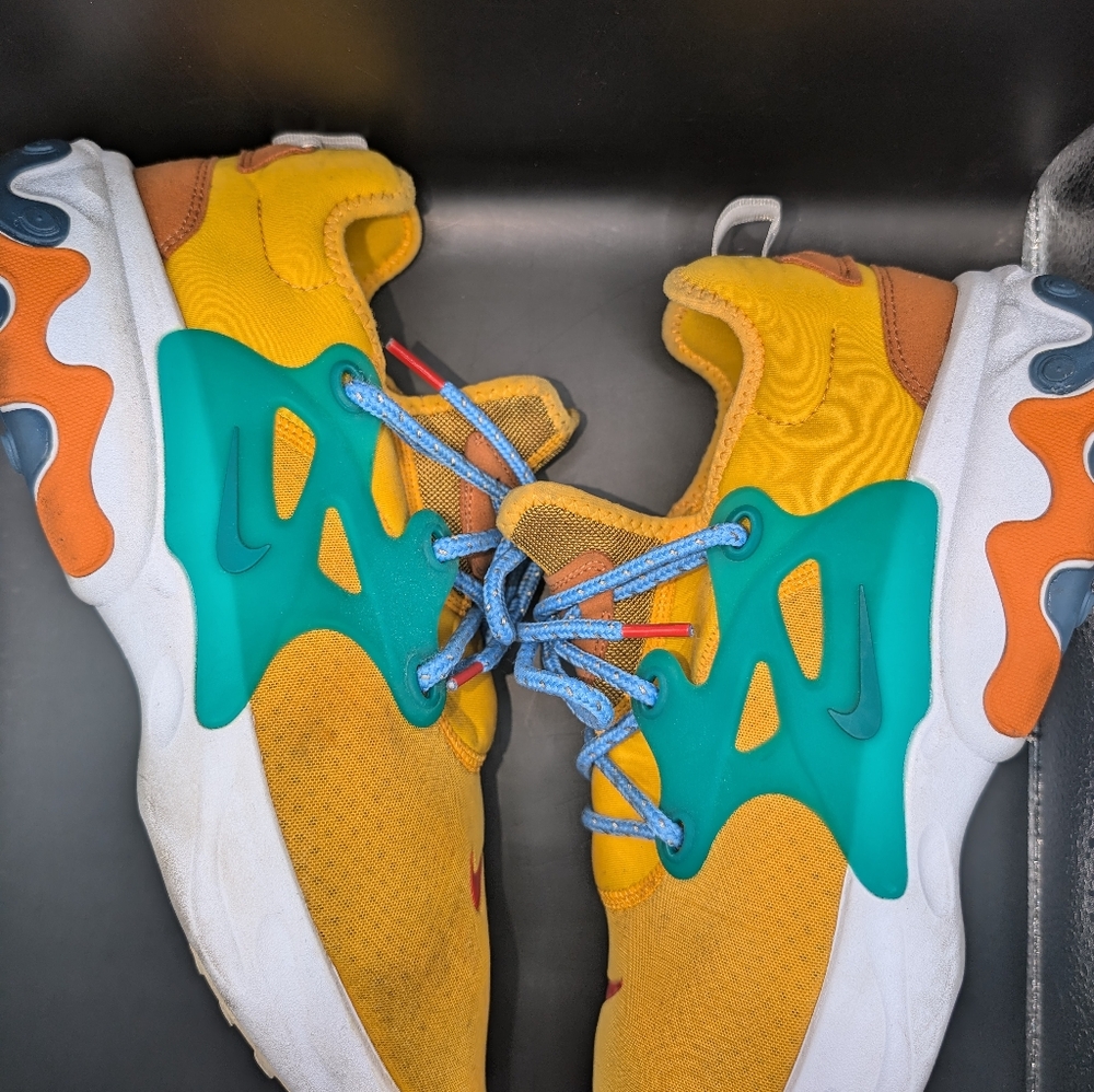 Nike React Presto University Gold Continental Bre… - image 5
